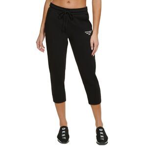 DKNY Sport Cropped Logo Sweatpants